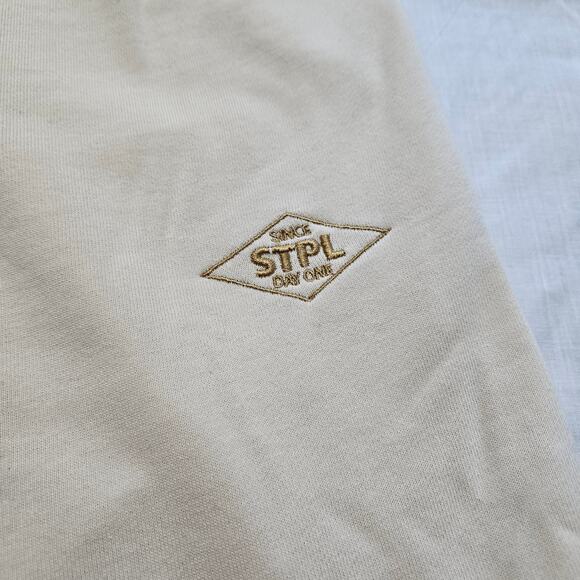 Staple Cream Natural Joggers Sweatpants Size 2XL - Picture 3 of 10